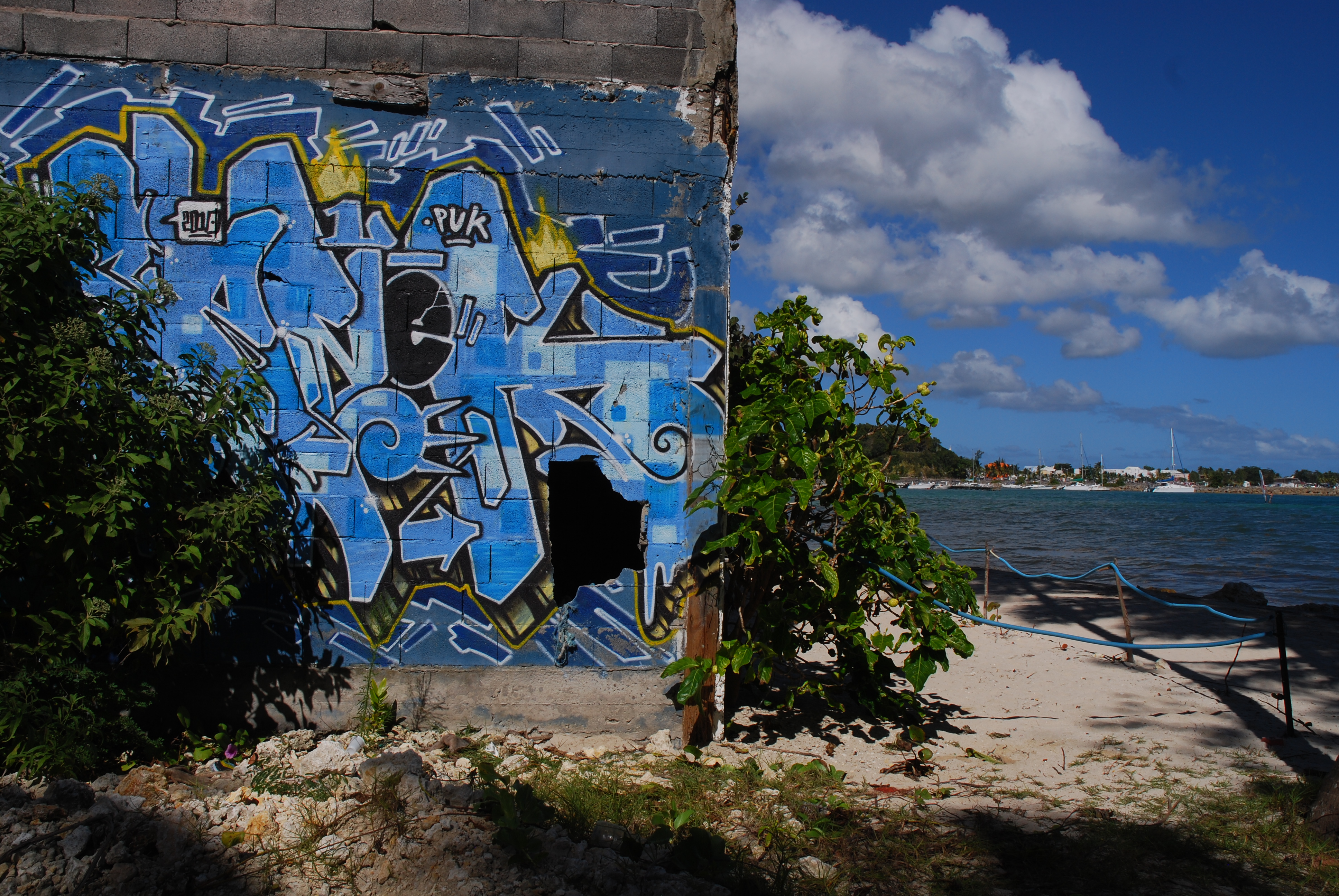 Street Art sous les tropiques