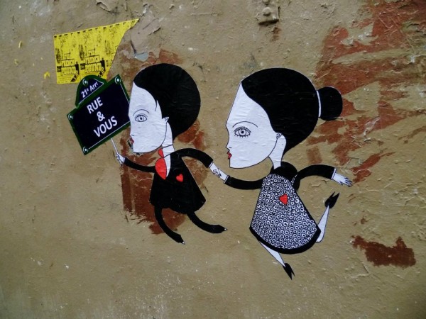 Streetart_Paris_Collage_Fred Le Chevalier_Radak6